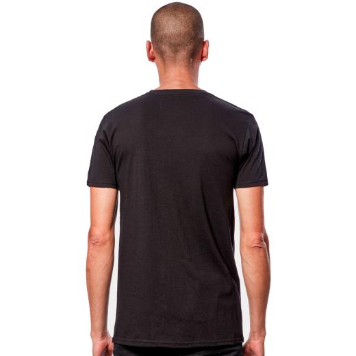 Camiseta Alpinestars Wordmark Combo Preto/Cinza