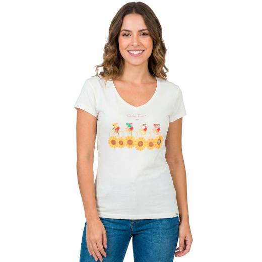 Camiseta Feminina Bike&Nuts Girassol Tour