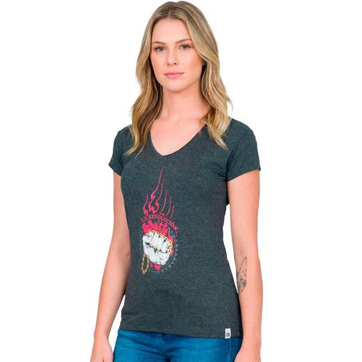 Camiseta Feminina Bike&Nuts La Resistance