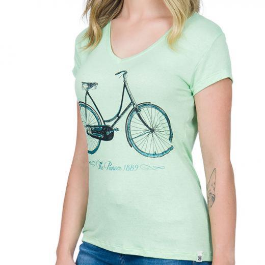 Camiseta Feminina Bike&Nuts The Pioneer