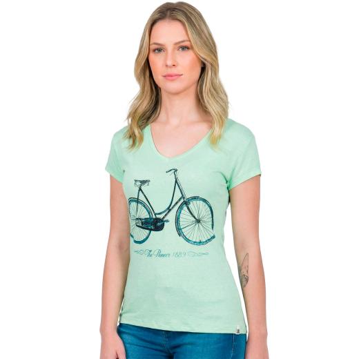 Camiseta Feminina Bike&Nuts The Pioneer