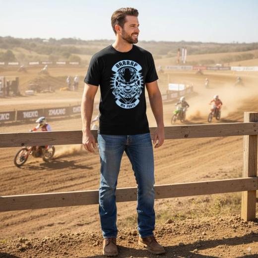 Camiseta MX Parts Skull Rider