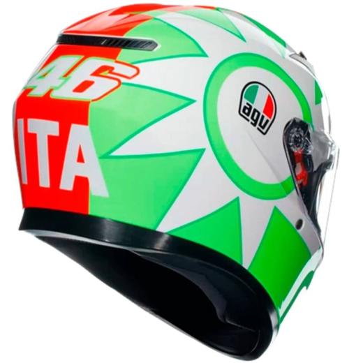 Capacete AGV K3 Rossi Mugello 18