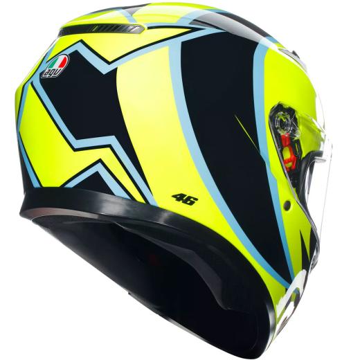 Capacete AGV K3 Rossi WT Phillip Island 05