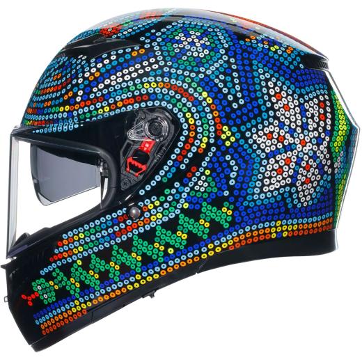 Capacete AGV K3 Rossi Winter Test 18