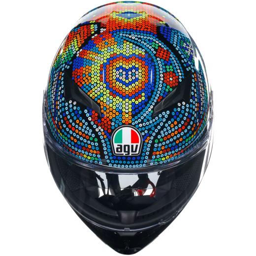 Capacete AGV K3 Rossi Winter Test 18