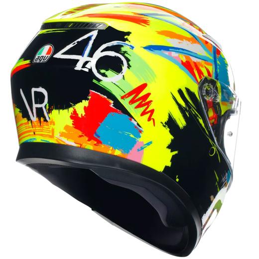 Capacete AGV K3 Rossi Winter Test 19