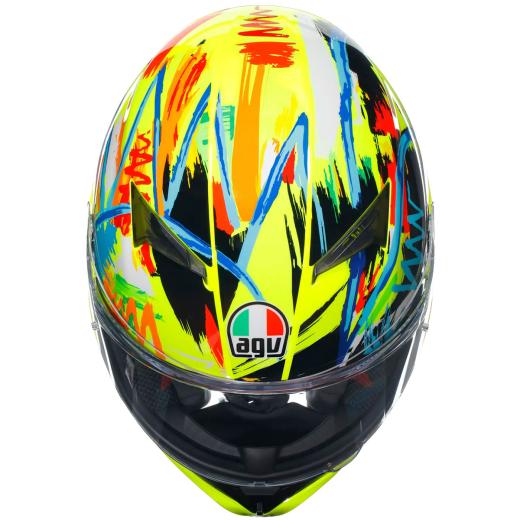 Capacete AGV K3 Rossi Winter Test 19