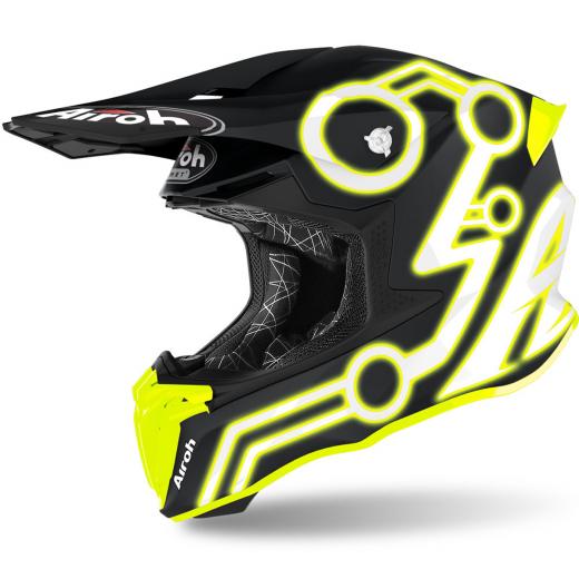 Capacete Airoh Twist 2.0 Neon Yellow