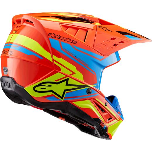 Capacete Alpinestars SM5 Action 2 Laranja