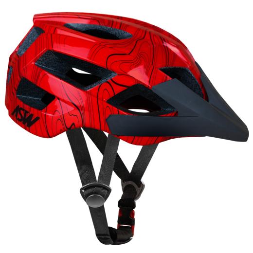 Capacete ASW Accel Frontier Vermelho