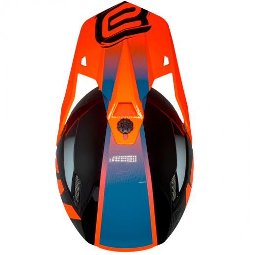 Capacete ASW Bridge Preto/Laranja