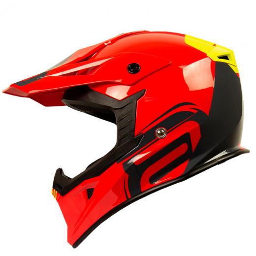 Capacete ASW Core Legacy Vermelho/Cinza