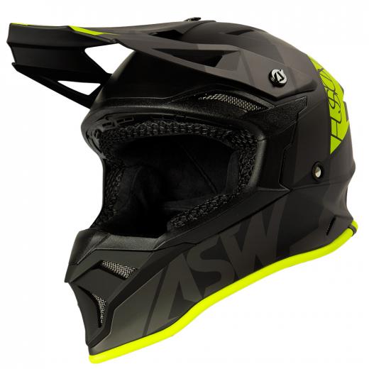 Capacete ASW Fusion 2.0 Seecker Preto
