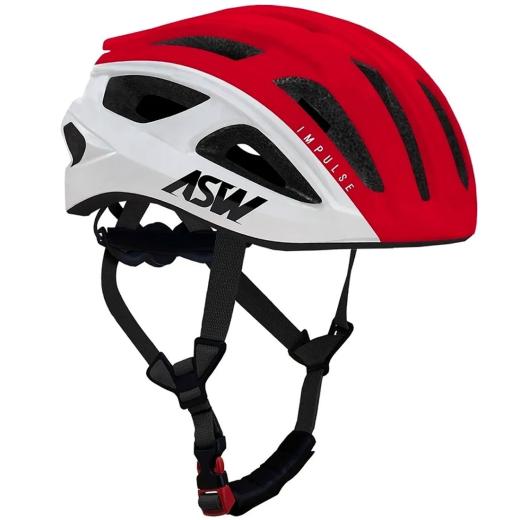 Capacete ASW Impulse Vermelho/Branco