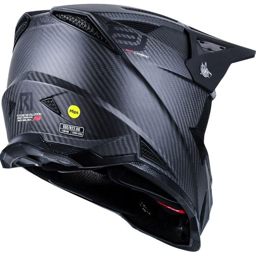Capacete ASW R1 Mips Procarbon Blackout