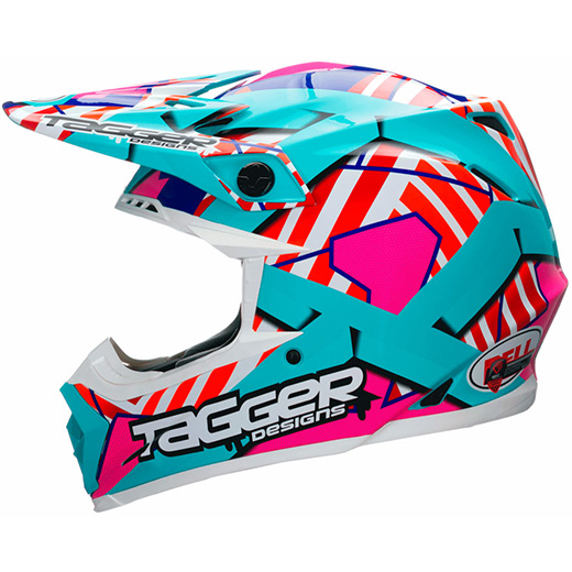Capacete Bell Moto 9 Tagger Trouble