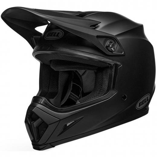 Capacete Bell MX 9 Solid Black Mips