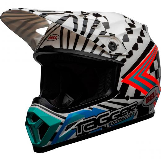 Capacete Bell MX 9 Tagger Check Me Out LE