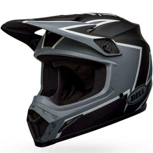 Capacete Bell MX 9 Twitch Black/Grey Mips