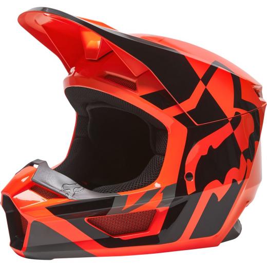 Capacete Fox V1 Lux Laranja 2022