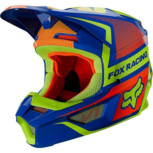 Capacete Fox V1 Oktiv Azul