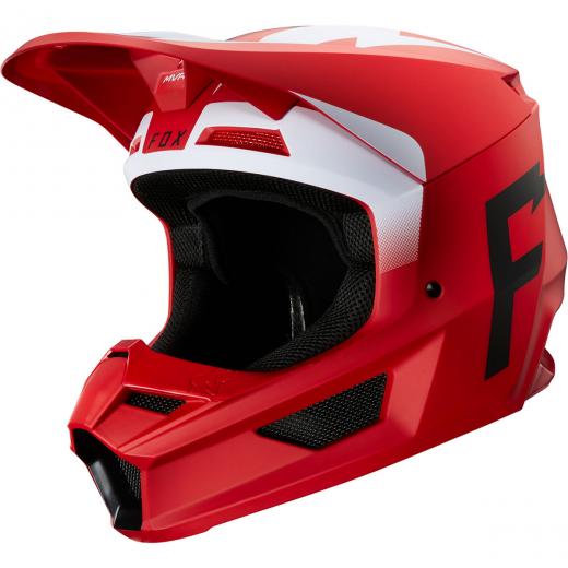 Capacete Fox V1 Werd - Vermelho 2020