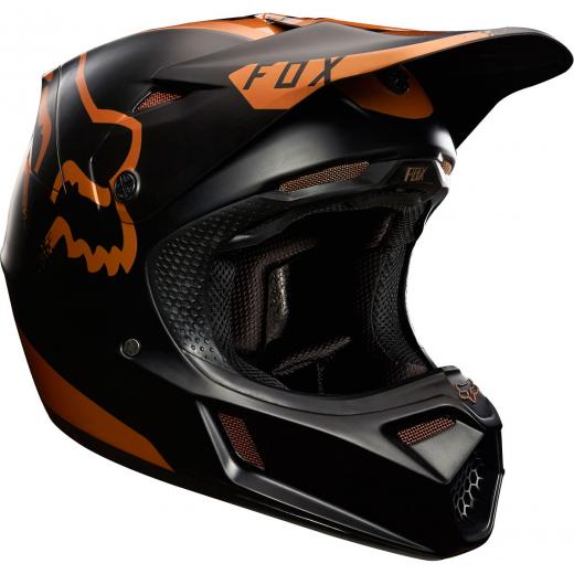 Capacete Fox V3 Copper Moth Edio Limitada