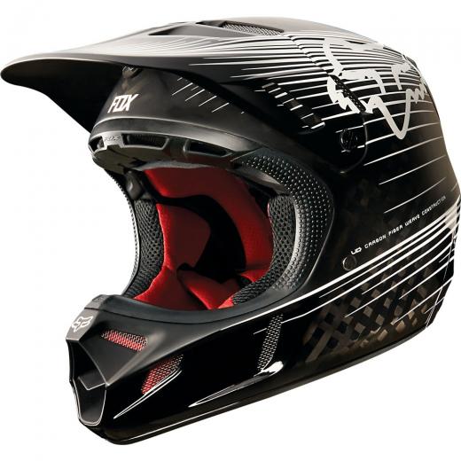 Capacete Fox V4 Carbon Reveal MIPS