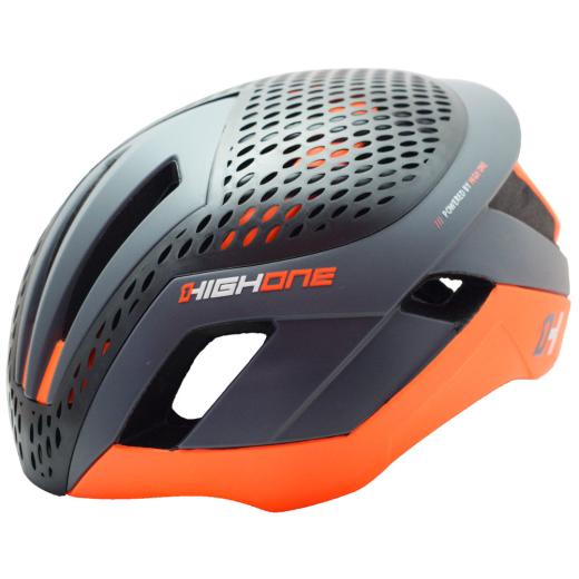 Capacete High One Pro Space Cinza/Laranja