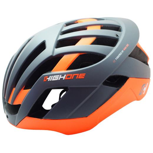 Capacete High One Pro Space Cinza/Laranja