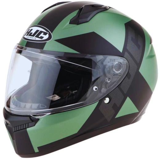 Capacete HJC C10 Tez Verde Escuro