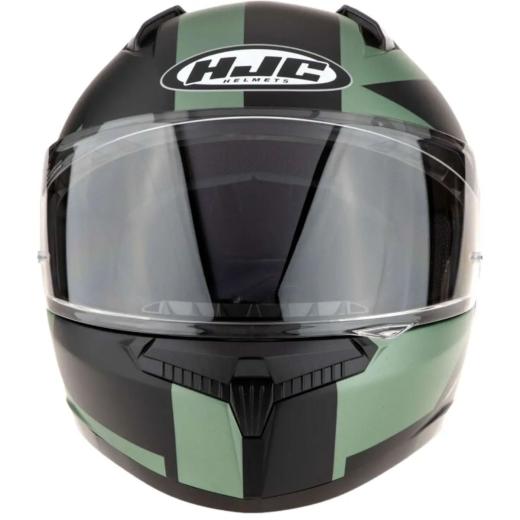Capacete HJC C10 Tez Verde Escuro