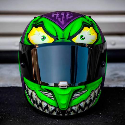 Capacete HJC Rpha 11 Duende Verde