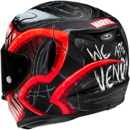 Capacete HJC Rpha 12 Venom 3 Marvel