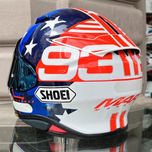 Capacete Shoei NXR2 Marquez American Spirit TC-10