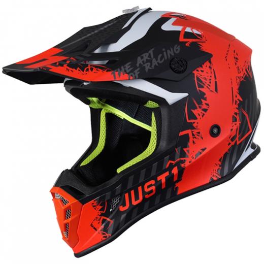 Capacete Just1 J38 Mask Laranja