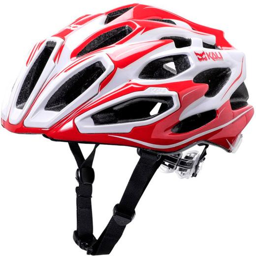 Capacete Kali Maraka Road Zone Branco/Vermelho