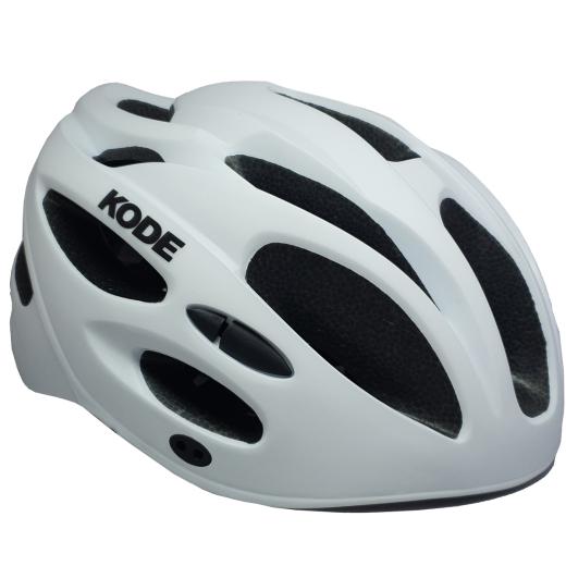 Capacete Kode Active Branco + Óculos HB Shield EVO Pra Quem Pedala 2