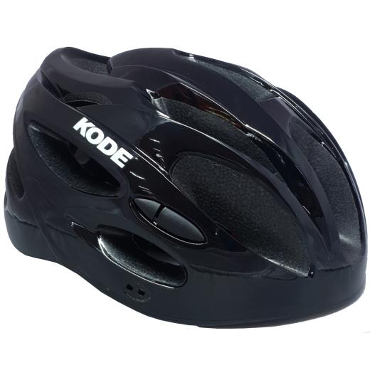 Capacete Kode Active Preto + Óculos HB Shield EVO Pra Quem Pedala 2