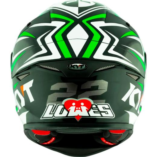 Capacete KYT TT-Revo Alex Lowes Réplica