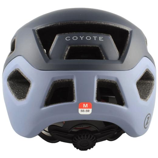 Capacete Lazer Coyote Cinza/Azul