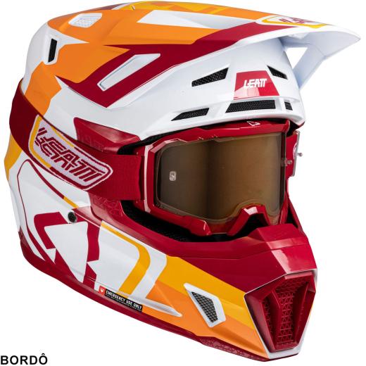 Capacete Leatt 7.5 - Brinde Óculos 4.5 Velocity