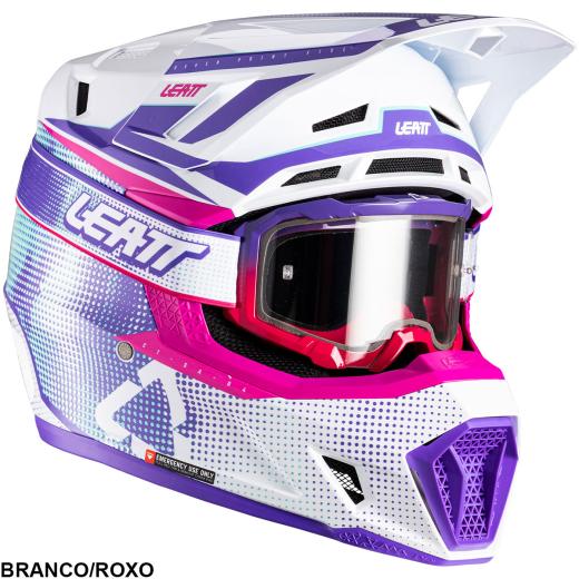 Capacete Leatt 7.5 - Brinde Óculos 4.5 Velocity