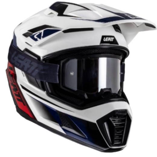Capacete Leatt Adventure 8.5 com Óculos