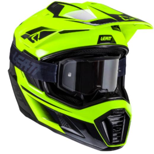 Capacete Leatt Adventure 8.5 com Óculos