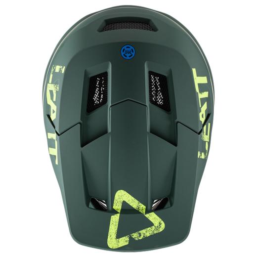 Capacete Leatt Gravity 1.0 Verde/Amarelo Flúor