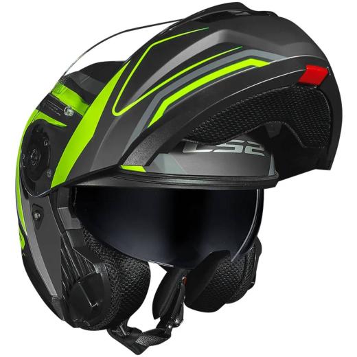 Capacete LS2 Articulado FF908 Strobe II Phantom