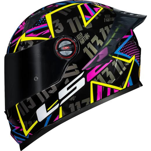 Capacete LS2 FF358 Pro Rafael Paschoalin Réplica