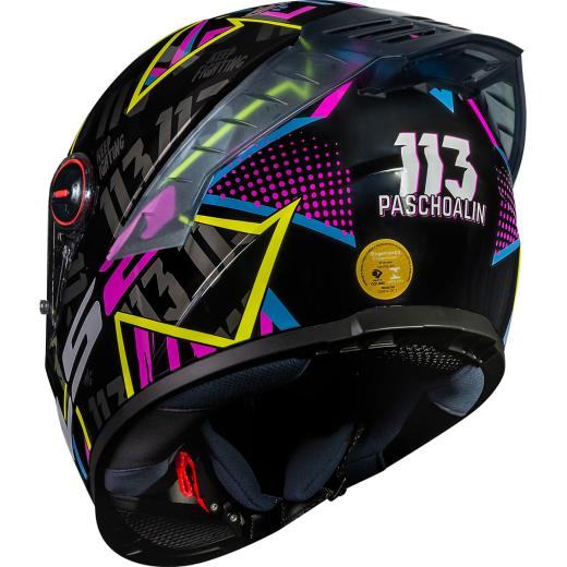 Capacete LS2 FF358 Pro Rafael Paschoalin Réplica